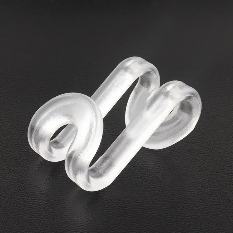 Cascading space-saving hanger connector hooks closet organizer