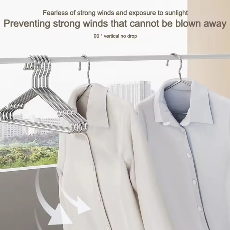 Heavy duty plastic clothes hangers set sturdy wardrobe organizer